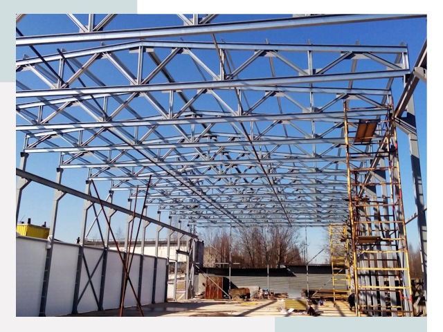 Строительство цехов в Балашиха от 615 руб. под ключ