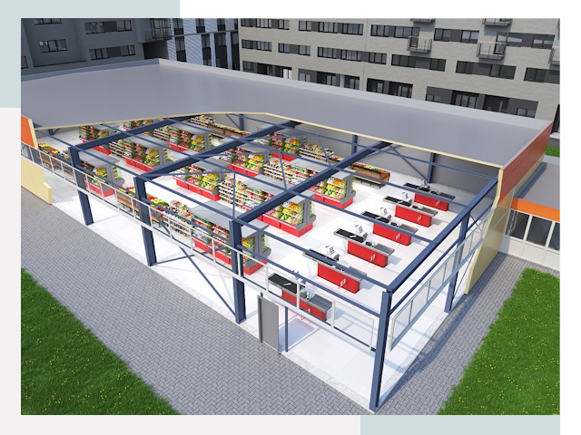 Строительство магазинов в Балашиха от 615 руб. за м²