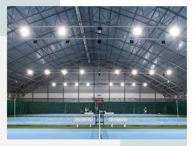 Строительство теннисных кортов в Балашиха от 615 руб.