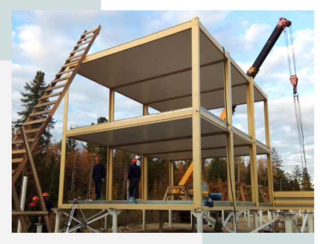 Строительство модульных здания Балашиха