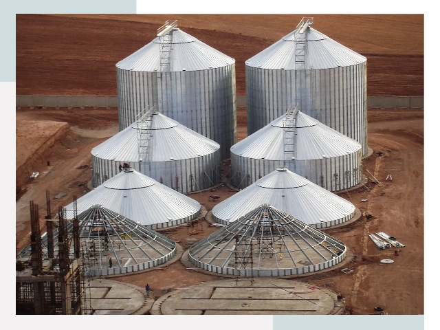 Строительство зерновых силосов в Балашихе