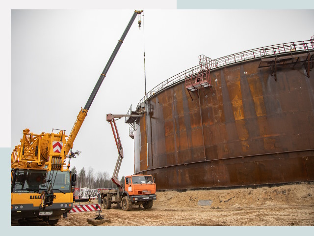 Монтаж резервуаров в Балашихе от 615 руб. за м³