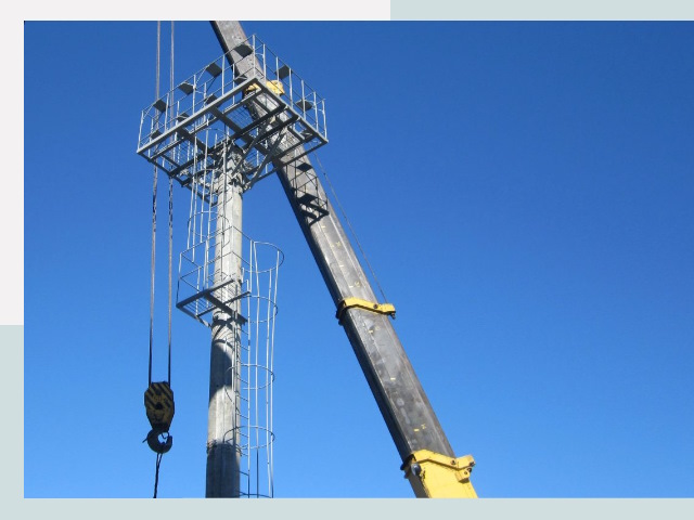 Монтаж осветительных мачт в Балашиха от 615 руб.