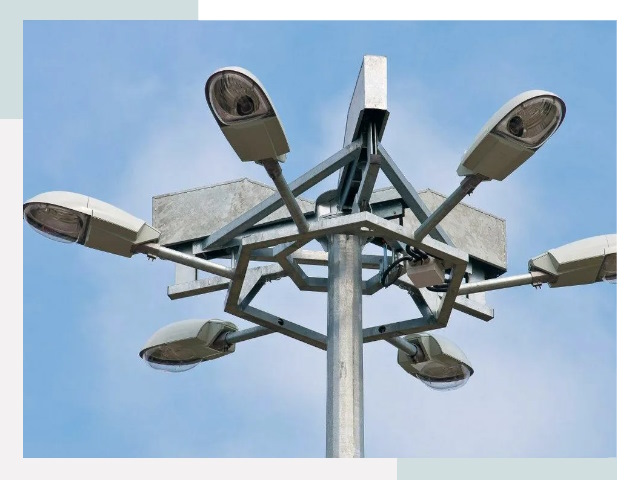 Монтаж осветительных мачт в Балашихе