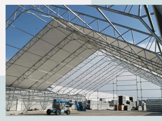 Каркасно-тентовые сооружения от СтальСтрой-Блш по цене 615 руб.